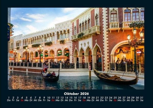 Produktbild: Venedig 2026 Fotokalender DIN A4