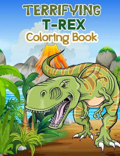 Produktbild: Terrifying T-Rex Coloring Book