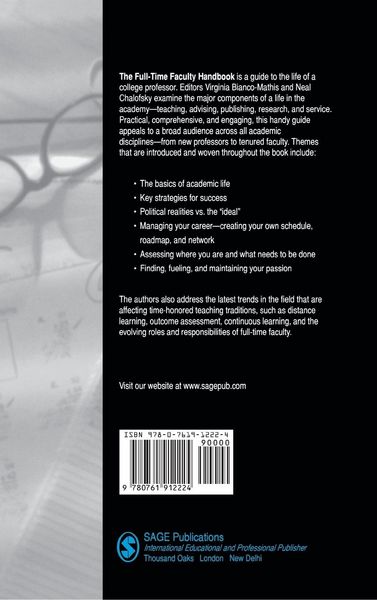 Produktbild: The Full-Time Faculty Handbook