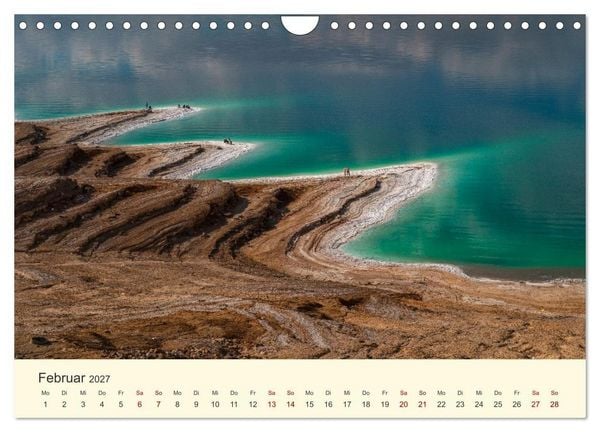 Produktbild: Jordanien Sand, Stein und Salz (Wandkalender 2027 DIN A4 quer), CALVENDO Monatskalender