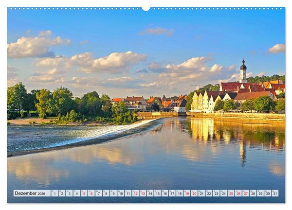 Produktbild: Vom Formarinsee bis Landsberg am Lech - Auf dem Lechradweg (hochwertiger Premium Wandkalender 2026 DIN A2 quer), Kunstdruck in Hochglanz