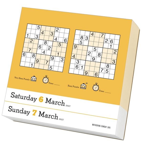 Produktbild: Original Sudoku Page-A-Day(r) Calendar 2027