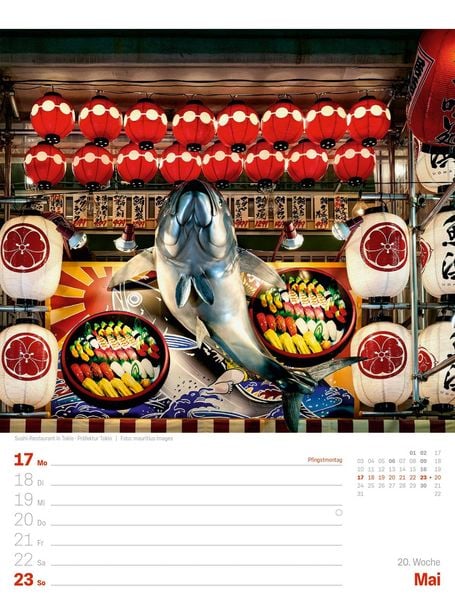 Produktbild: Japan Wochenplaner Kalender 2027 | Das Land der aufgehenden Sonne