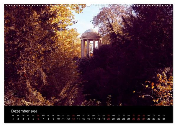 Produktbild: Sch&ouml;ne Heimat W&ouml;rlitzer Park (Wandkalender 2026 DIN A2 quer), CALVENDO Monatskalender