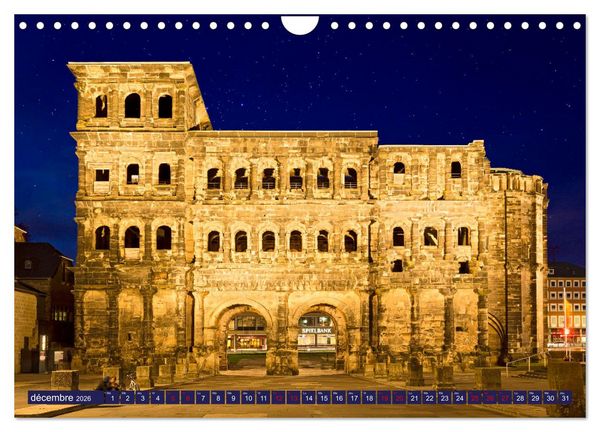 Produktbild: TR&Egrave;VES VILLE ROMAINE (Calendrier mural 2026 DIN A4 vertical), CALVENDO calendrier mensuel