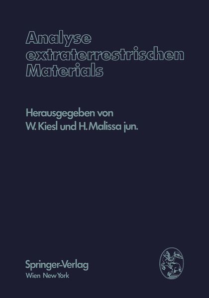 Produktbild: Analyse extraterrestrischen Materials
