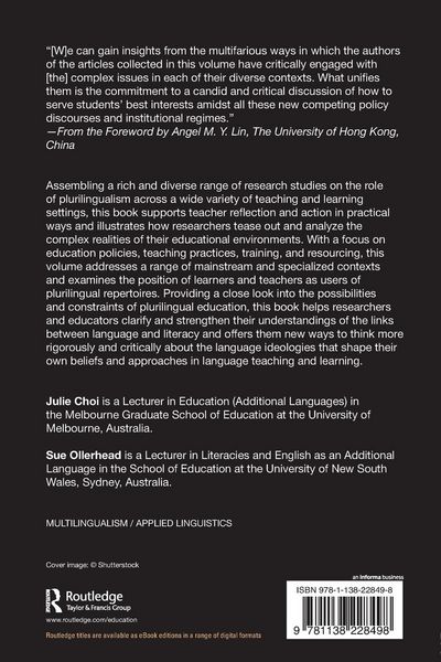 Produktbild: Plurilingualism in Teaching and Learning