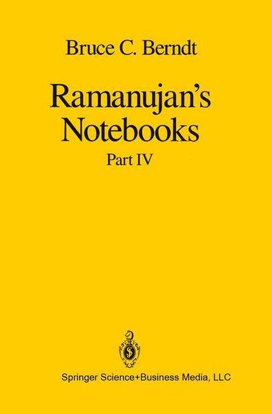 Produktbild: Ramanujan&rsquo;s Notebooks