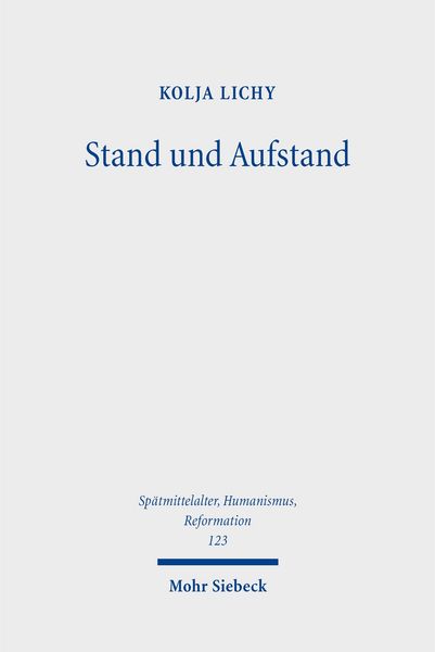 Produktbild: Lichy, K: Stand und Aufstand