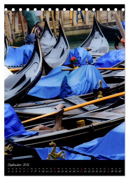 Produktbild: 2026 Ein anderer Blick auf Venedig (Tischkalender 2026 DIN A5 hoch), CALVENDO Monatskalender