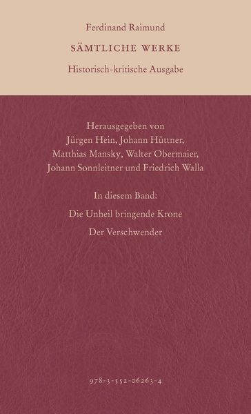 Produktbild: Historisch-kritische Ausgabe Band 4