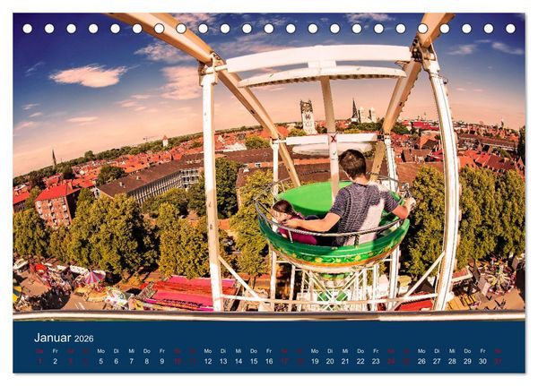 Produktbild: Abenteuer M&uuml;nster - Echt jovel! (Tischkalender 2026 DIN A5 quer), CALVENDO Monatskalender