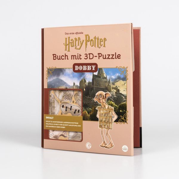 Produktbild: Harry Potter - Dobby - Das offizielle Buch mit 3D-Puzzle Fan-Art
