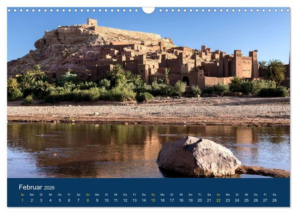 Produktbild: Marokko Traumlandschaften (Wandkalender 2026 DIN A3 quer), CALVENDO Monatskalender