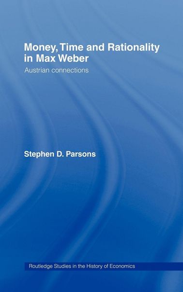 Produktbild: Money, Time and Rationality in Max Weber