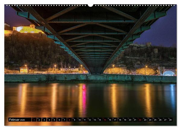 Produktbild: Passau, das Venedig Bayerns (hochwertiger Premium Wandkalender 2026 DIN A2 quer), Kunstdruck in Hochglanz
