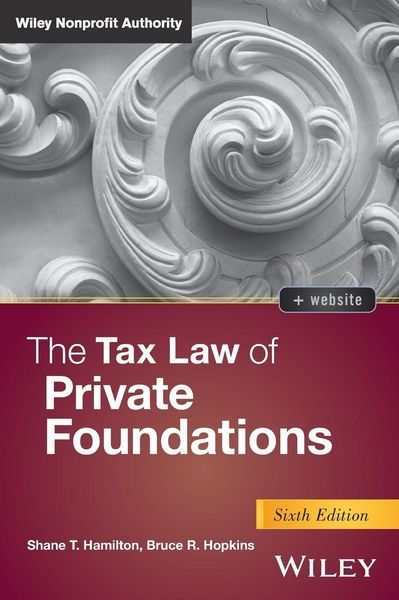 Produktbild: The Tax Law of Private Foundations