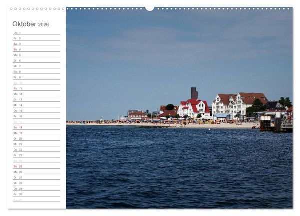 Produktbild: Laboe - Ostsee - Sommer (hochwertiger Premium Wandkalender 2026 DIN A2 quer), Kunstdruck in Hochglanz
