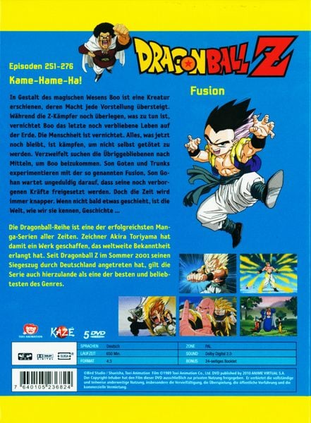 Produktbild: Dragonball Z - Box 9/Episoden 251-276 [5 DVDs]