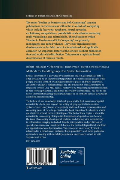 Produktbild: Methods for Handling Imperfect Spatial Information