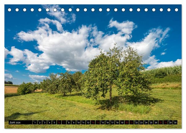 Produktbild: Bayerische Landschaften - Ein Streifzug durch das Dachauer Land (Tischkalender 2026 DIN A5 quer), CALVENDO Monatskalender
