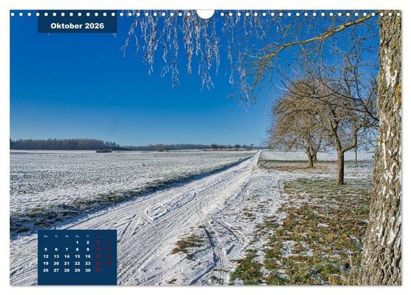 Produktbild: Winterstimmungen in Deutschland (Wandkalender 2026 DIN A3 quer), CALVENDO Monatskalender