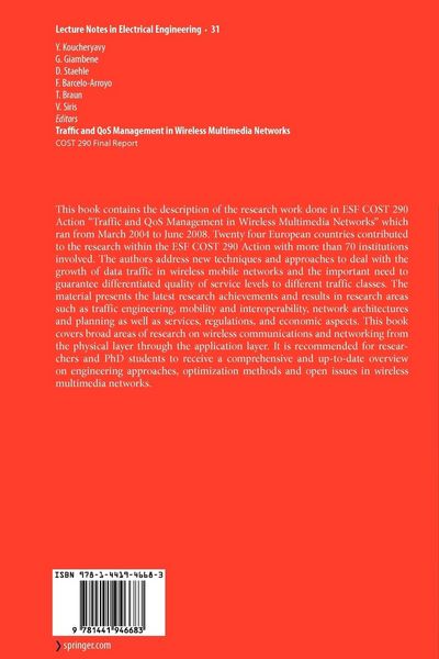 Produktbild: Traffic and QoS Management in Wireless Multimedia Networks