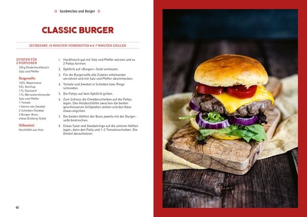 Produktbild: Rezepte f&uuml;r den Optigrill