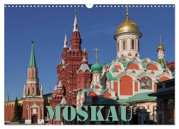 Produktbild: Moskau (Wandkalender 2026 DIN A3 quer), CALVENDO Monatskalender
