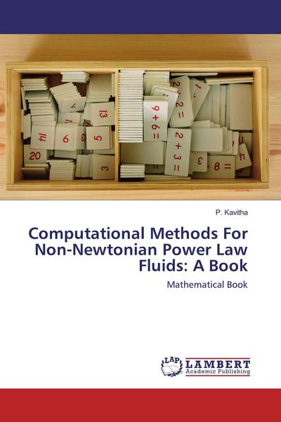 Produktbild: Computational Methods For Non-Newtonian Power Law Fluids: A Book