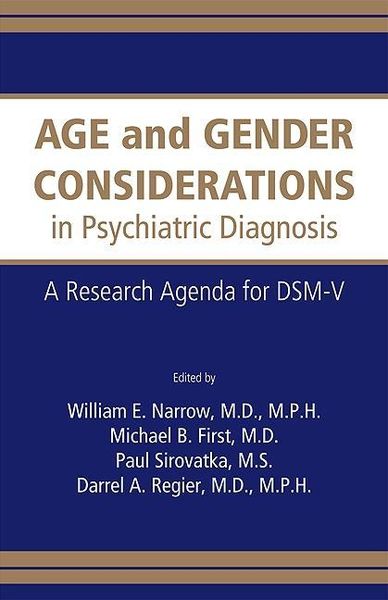 Produktbild: Age and Gender Considerations in Psychiatric Diagnosis