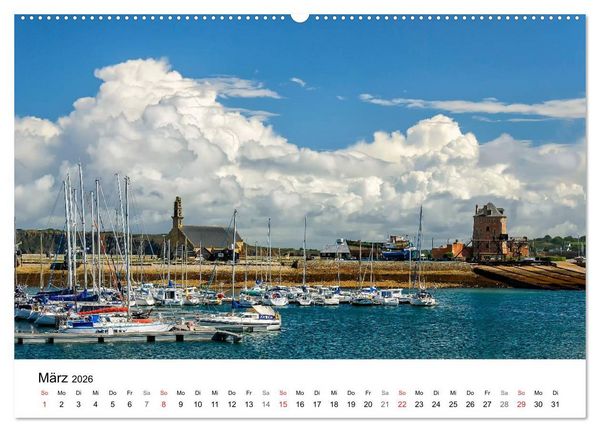 Produktbild: Bretagne &ndash; Die Halbinsel Crozon (hochwertiger Premium Wandkalender 2026 DIN A2 quer), Kunstdruck in Hochglanz