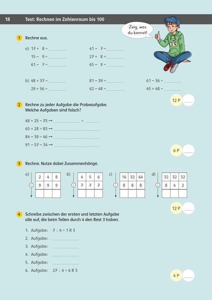Produktbild: Klett Team Drachenstark: Das gro&szlig;e Trainingsbuch Mathe 3. Klasse
