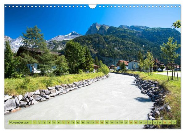 Produktbild: Alpentraum Kandersteg (Wandkalender 2026 DIN A3 quer), CALVENDO Monatskalender