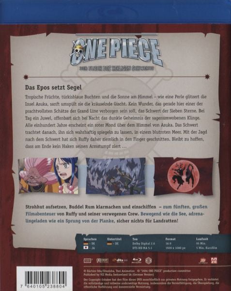 Produktbild: One Piece - 5. Film: Der Fluch des heiligen Schwerts