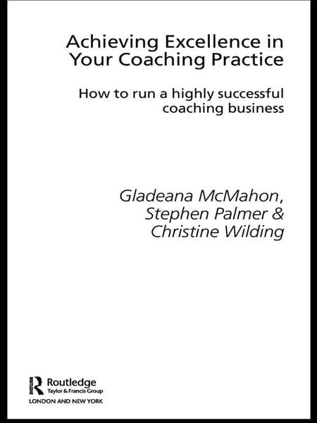 Produktbild: Achieving Excellence in Your Coaching Practice