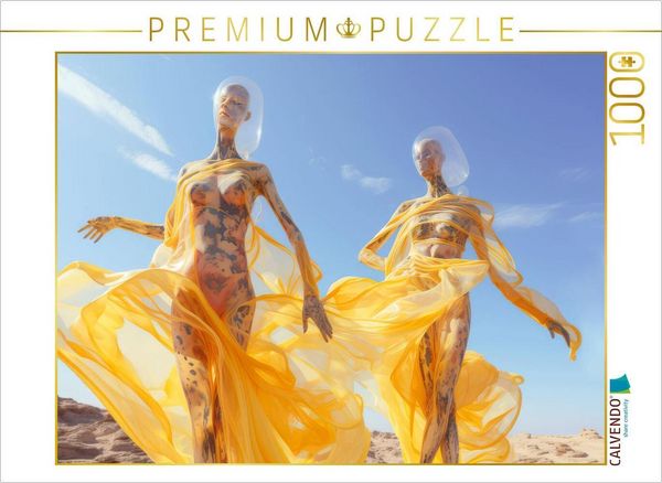 Produktbild: CALVENDO Puzzle T&auml;nzer im surrealen Stil | 1000 Teile Lege-Gr&ouml;&szlig;e 64x48cm Foto-Puzzle f&uuml;r gl&uuml;ckliche Stunden