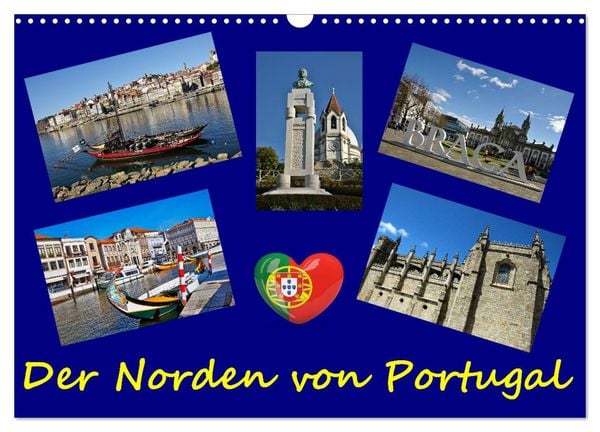 Produktbild: Der Norden von Portugal (Wandkalender 2026 DIN A3 quer), CALVENDO Monatskalender