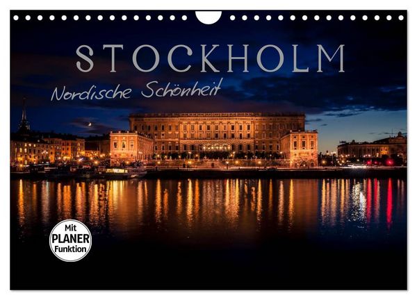 Produktbild: Stockholm - Nordische Sch&ouml;nheit (Wandkalender 2026 DIN A4 quer), CALVENDO Monatskalender
