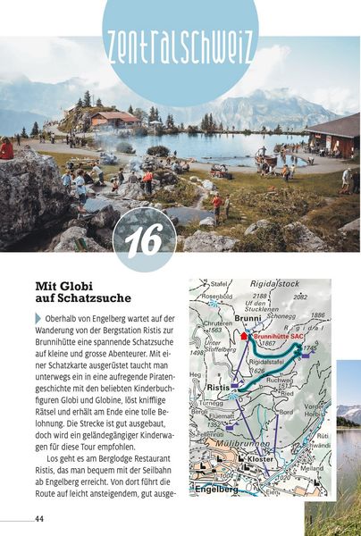 Produktbild: K&uuml;mmerly+Frey Erlebnis Schweiz Wandern mit Kinderwagen - Wanderf&uuml;hrer