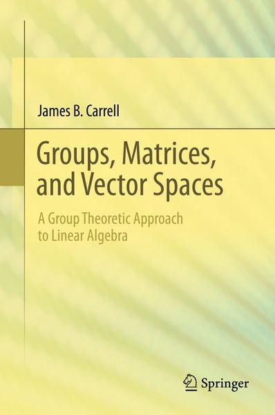 Produktbild: Groups, Matrices, and Vector Spaces