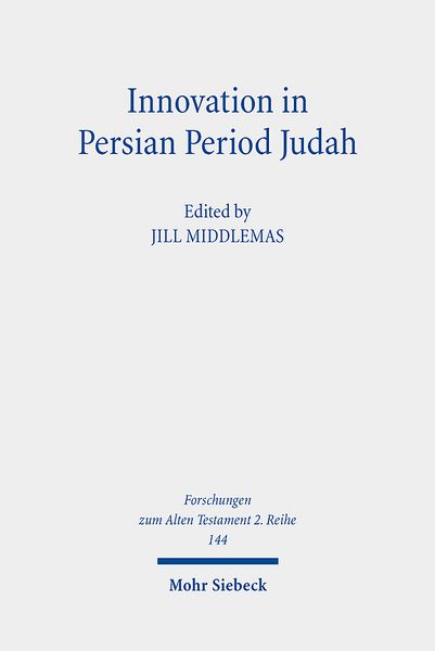 Produktbild: Innovation in Persian Period Judah