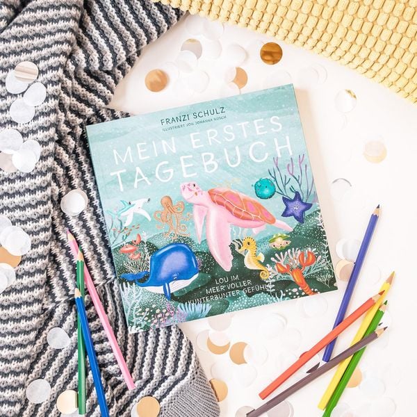 Mein erstes Tagebuch - Lou im Meer voller kunterbunter Gefühle