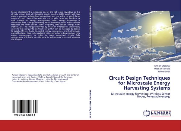 Produktbild: Circuit Design Techniques for Microscale Energy Harvesting Systems