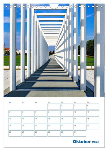 Produktbild: Residenzstadt Schwerin - Mecklenburg-Vorpommern - Terminplaner (Wandkalender 2026 DIN A4 hoch), CALVENDO Monatskalender