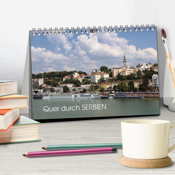 Produktbild: Quer durch Serbien (Tischkalender 2026 DIN A5 quer), CALVENDO Monatskalender