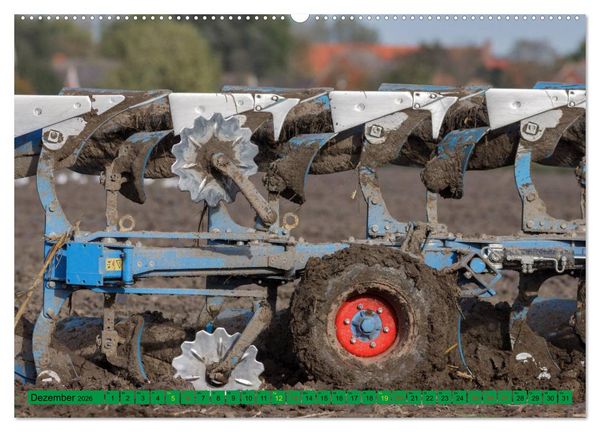 Produktbild: Landwirtschaft - Maschinen im Einsatz (hochwertiger Premium Wandkalender 2026 DIN A2 quer), Kunstdruck in Hochglanz