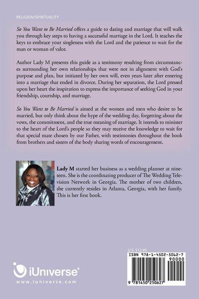 Produktbild: So You Want to Be Married