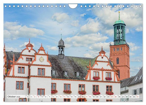 Produktbild: Darmstadt Stadtansichten (Wandkalender 2026 DIN A4 quer), CALVENDO Monatskalender
