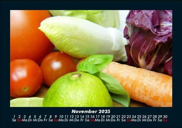 Produktbild: Gem&uuml;sekalender 2025 Fotokalender DIN A5